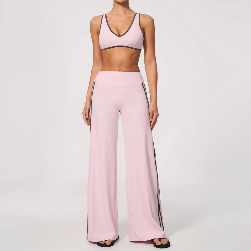 Women's Sports Bra Shorts Set