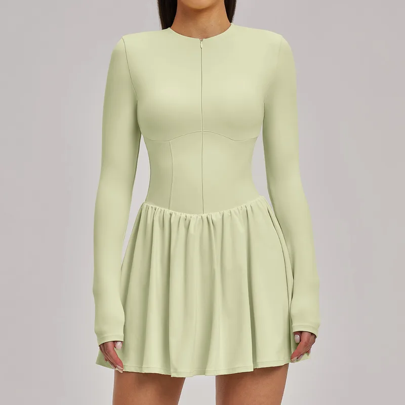Women's Layered Pocket Workout Dress
