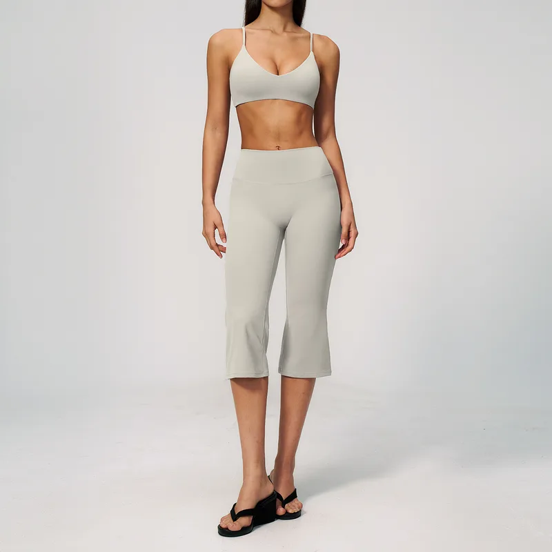 Women's Sports Bra Shorts Set
