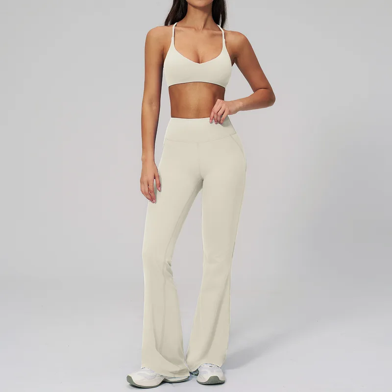 Women's Sports Bra Shorts Set