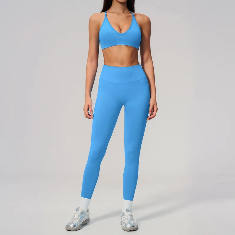 Women's Sports Bra Shorts Set