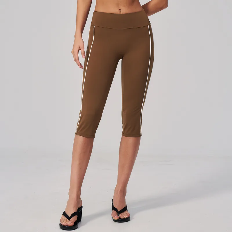 Women's Cropped Leggings Slimming Yoga Shorts