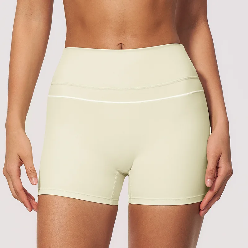 Women's Stretch Color Block Yoga Shorts