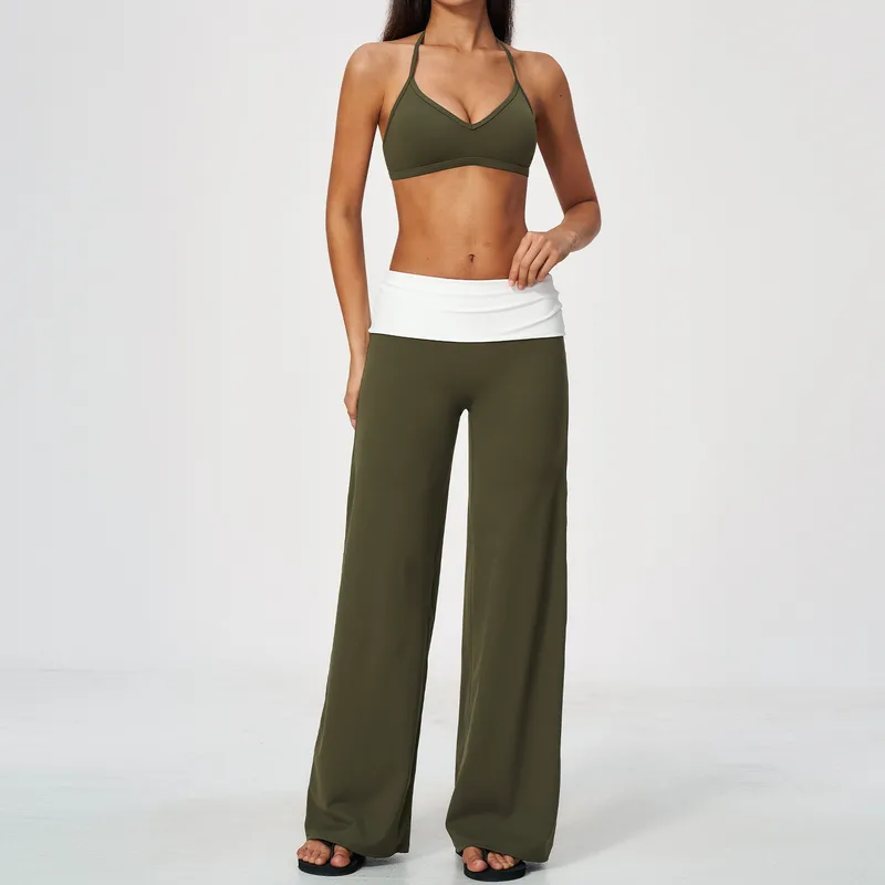 Women's Sports Bra Shorts Set