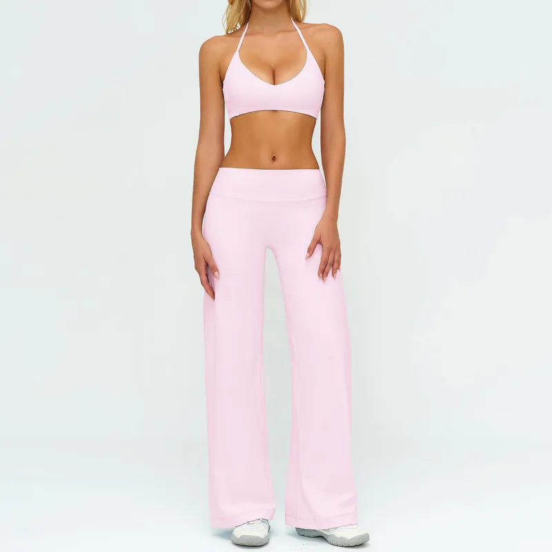 Women's Sports Bra Shorts Set