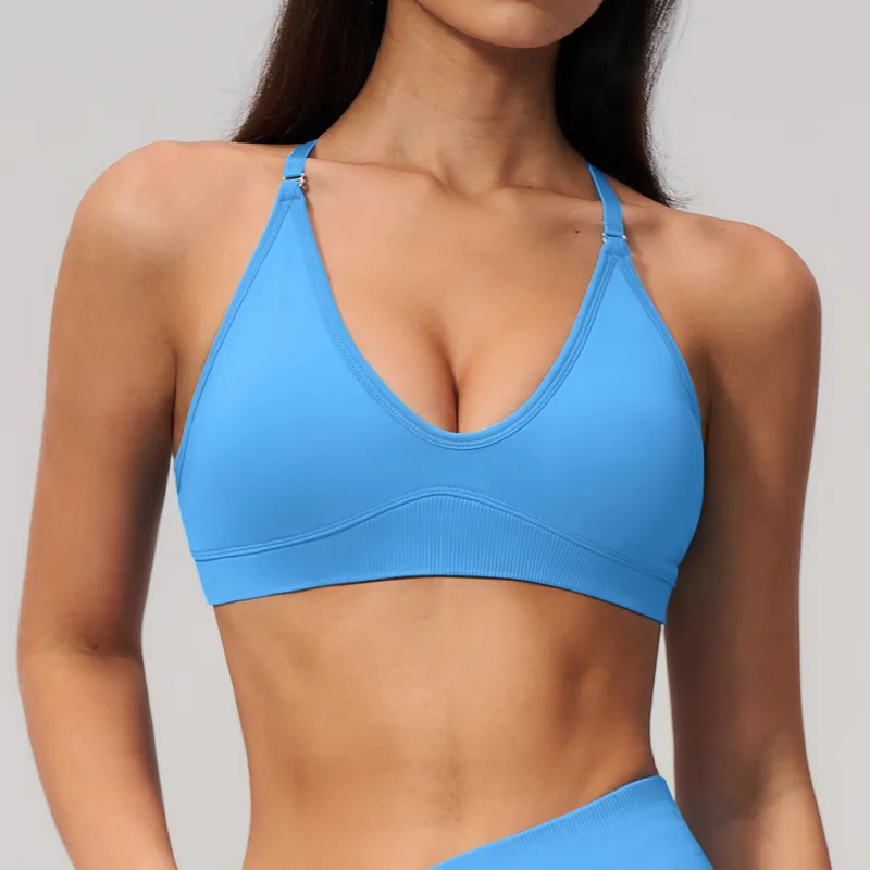 Women's Cross Back Yoga Sports Bra