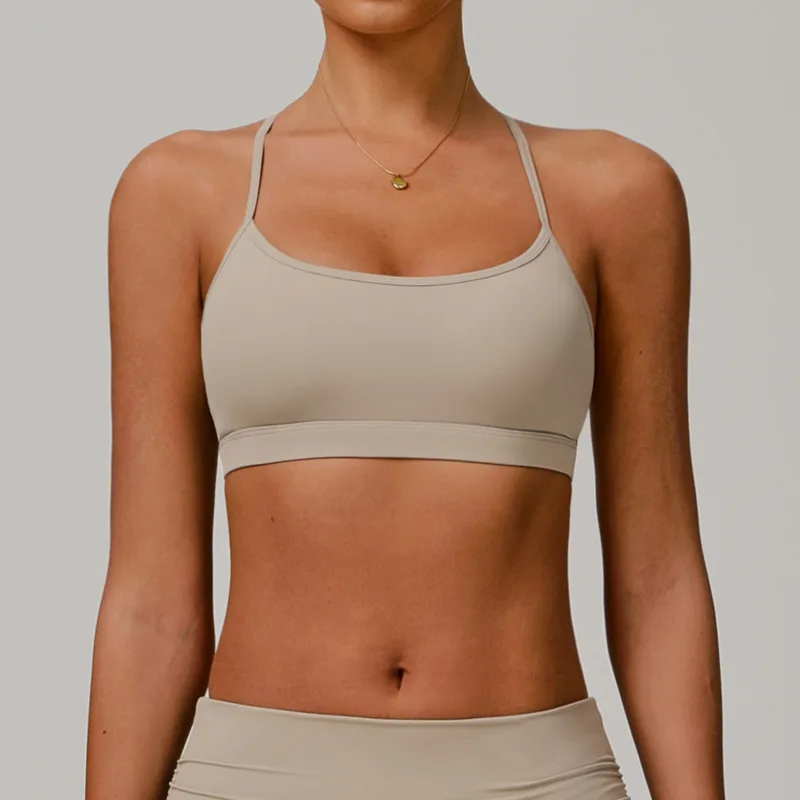 Women's Bare Feel Strappy Sports Bra