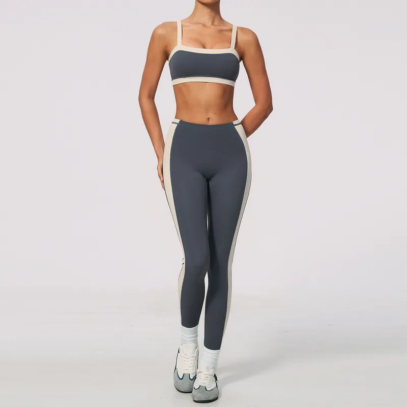 Women's Sports Bra Shorts Set