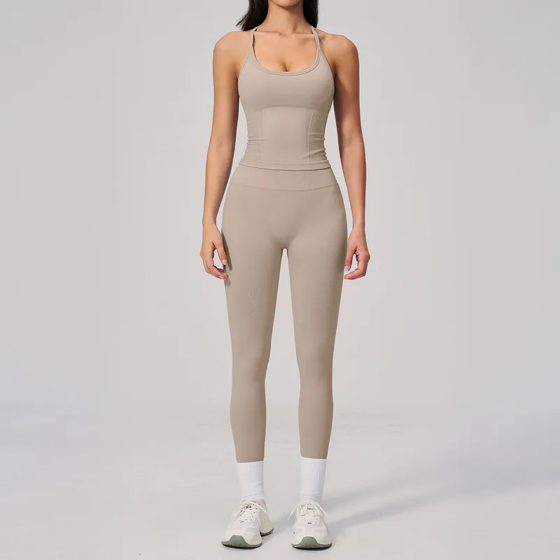 Women's Sports Bra Shorts Set