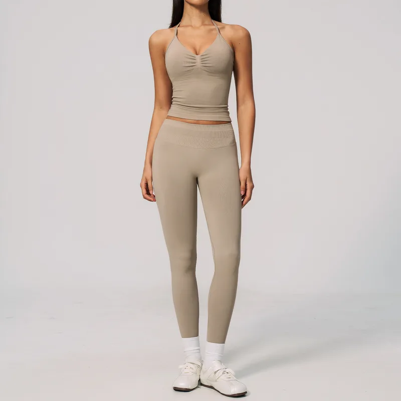 Women's Sports Bra Shorts Set