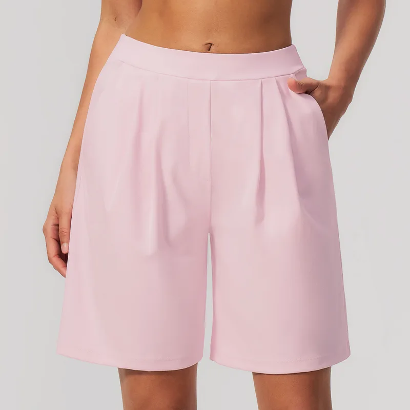 Women's Coverage High Waist Yoga Shorts