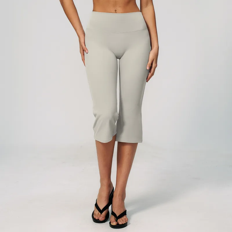 Women's Cropped Leggings Brushed Yoga Shorts