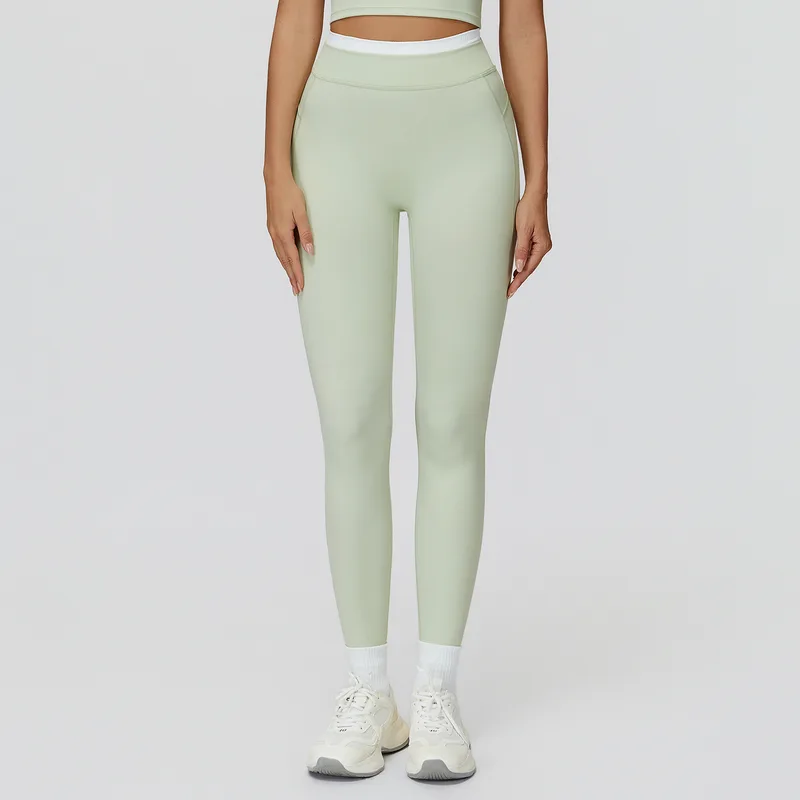 Women's Fitted Color Block Workout Leggings