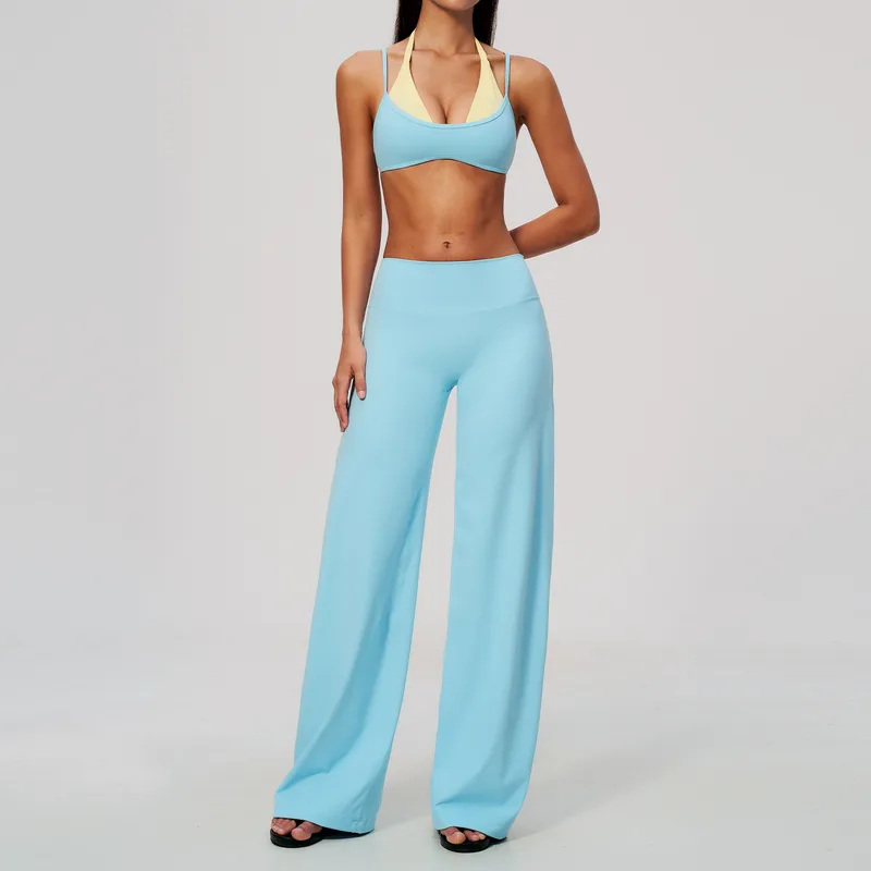Women's Sports Bra Shorts Set