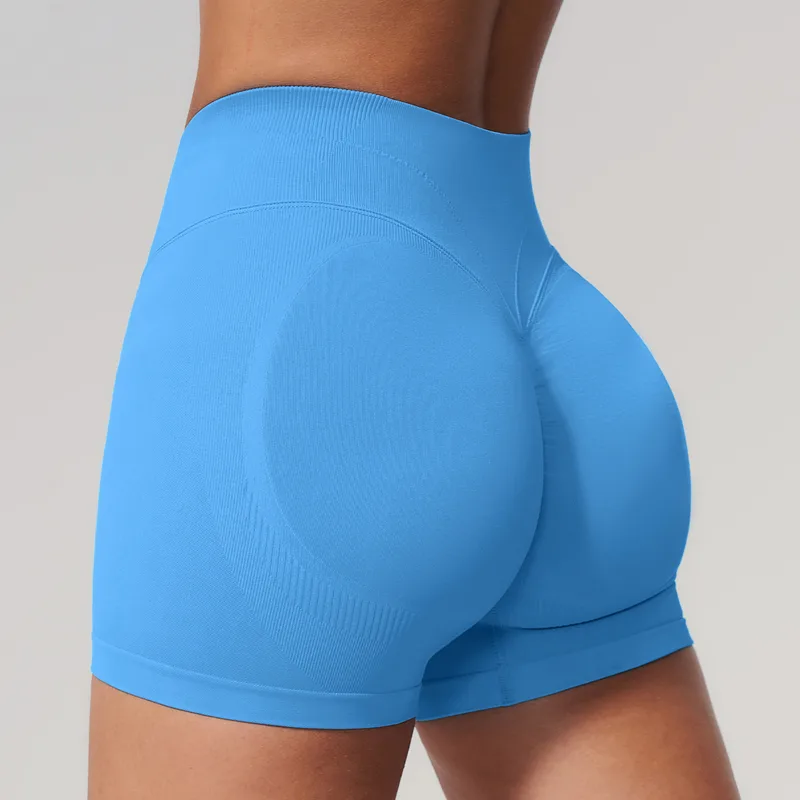 Women's Seamless Tummy Control Yoga Shorts