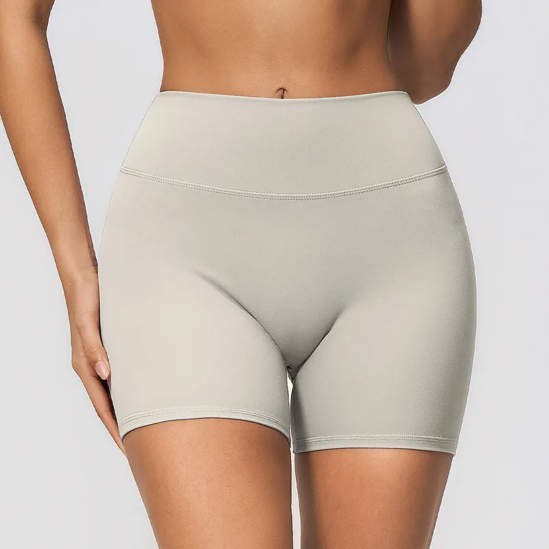 Women's High Waist Foldover Yoga Shorts