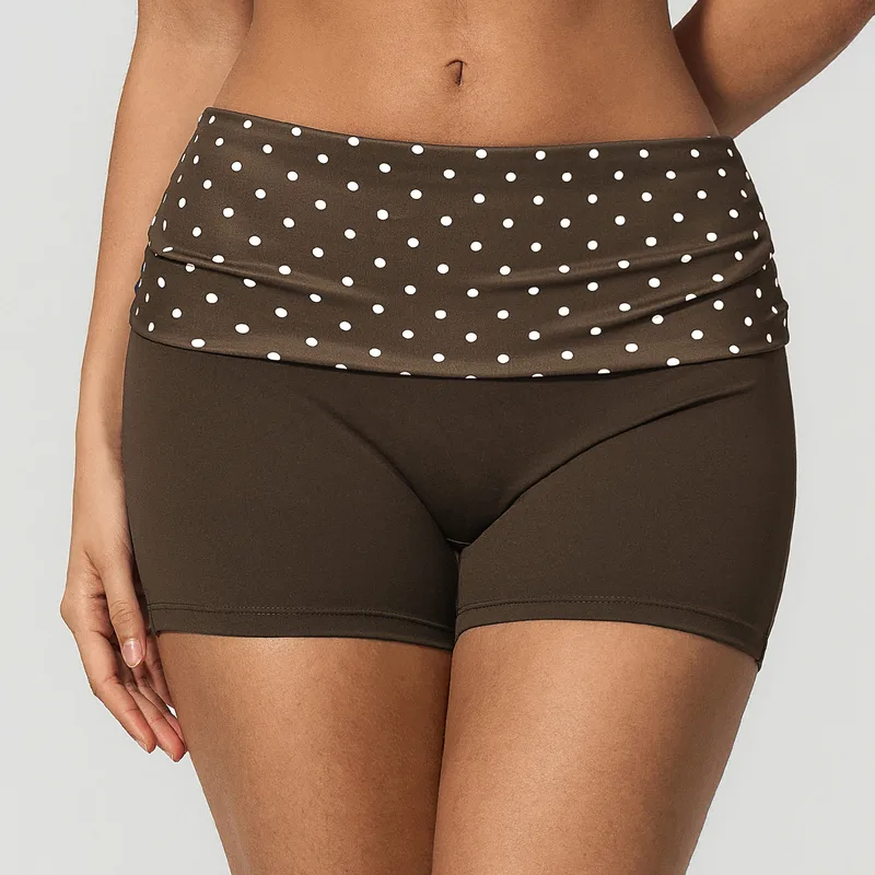 Women's Tummy Control Running Yoga Shorts